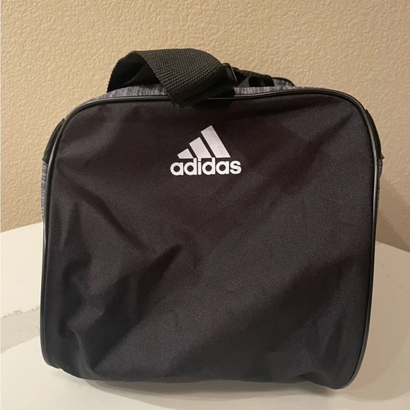 NWOT Adidas Slate Blue Gray Sport Fitness Gym Tote Duffle Bag beach bag - Picture 2 of 7